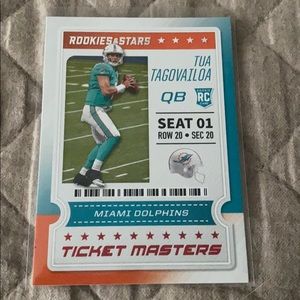 Tua Tagovailoa Rookie Card